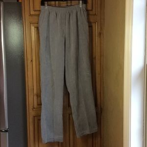 FINAL SALE PRICE Allison Daley Gray Corduroy Pants in Size 12